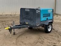 2017 AIRMAN PDS185S AIR COMPRESSOR, 185cfm, Yanmar diesel, portable. s/n:B4-6E10750