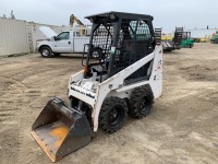 2018 BOBCAT S70 SKIDSTEER LOADER, gp bucket, aux hydraulics, canopy, 1,583 hours indicated. s/n:B38V15997