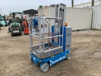 2016 GENIE GR20 PERSONNEL LIFT, electric, 20' lift, 376 hours indicated. s/n:GR16P-41476