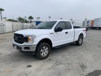 2018 FORD F150 EXTENDED CAB PICKUP TRUCK, 2.7L gasoline, automatic, 4x4, a/c, pw, pdl, pm. s/n:1FTEX1EP5JKF17412