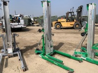 2016 GENIE SLC18 MATERIAL LIFT, 18' lift. s/n:SLC16G-69196 --(LOCATED IN COLTON, CA)--
