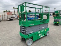 2016 GENIE GS2632 SCISSORLIFT, electric, 26' lift, extendable platform, 316 hours indicated. s/n:GS3216P-144647