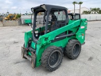 2018 BOBCAT S550 SKIDSTEER LOADER, aux hydraulics, canopy, 871 hours indicated. s/n:AHGM16463