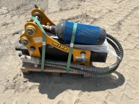 UNUSED 2024 MIVA SB05 HYDRAULIC BREAKER ATTACHMENT, fits excavator. s/n:03263 --(LOCATED IN COLTON, CA)--