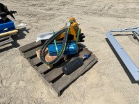 UNUSED 2024 MIVA SB05 HYDRAULIC BREAKER ATTACHMENT, fits excavator. --(LOCATED IN COLTON, CA)--